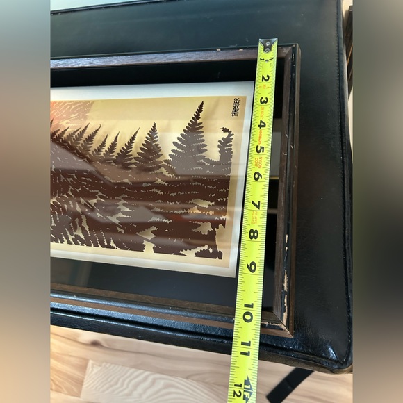 Vintage Virgil Thrasher Ferns Lithograph Art - Picture 7 of 7